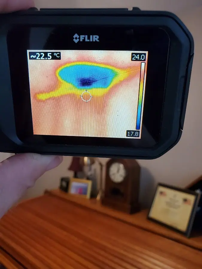 Thermal imaging inspection for water damage in Flagler Beach